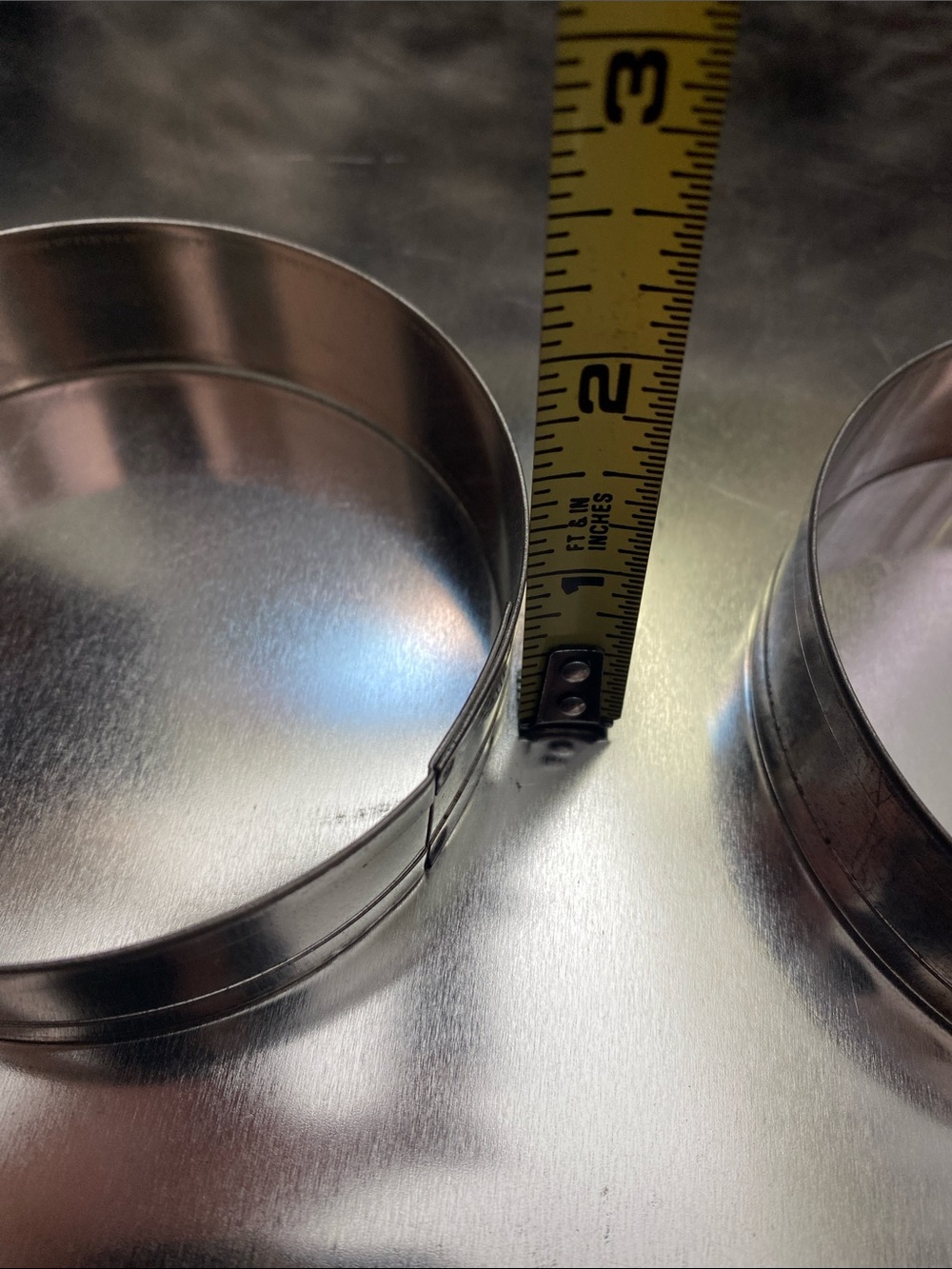 2 Vintage Chef Bordeau 8-Piece Tin Plated English Muffin Rings and trays - Picture 15 of 16